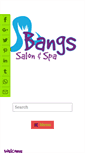 Mobile Screenshot of bangssalon.com